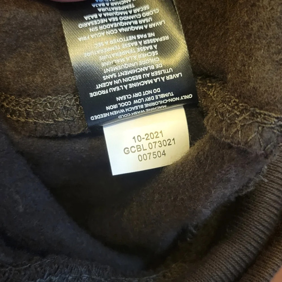 NWT Cleveland Browns '47 Brand Block Logo NFL Official Hoodie Size Medium - Picture 12 of 14